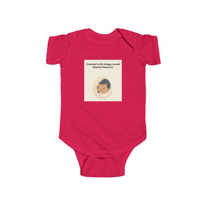 Created in His Love Infant Bodysuit - Adorable Baby Outfit for Newborns