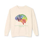 God's Wisdom Rainbow Crewneck Sweatshirt - Unisex Inspirational Apparel