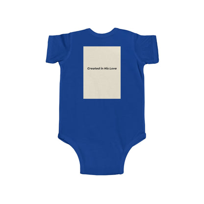 Created in His Love Infant Bodysuit - Adorable Baby Outfit for Newborns