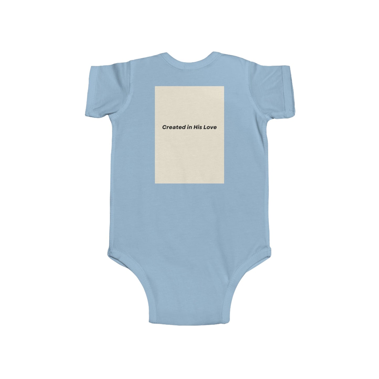 Created in His Love Infant Bodysuit - Adorable Baby Outfit for Newborns