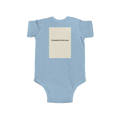 Created in His Love Infant Bodysuit - Adorable Baby Outfit for Newborns