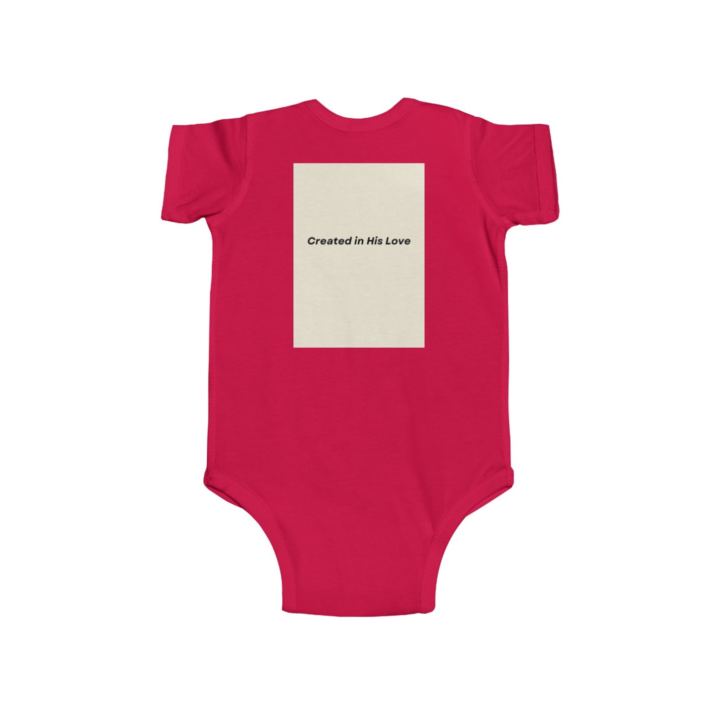 Created in His Love Infant Bodysuit - Adorable Baby Outfit for Newborns