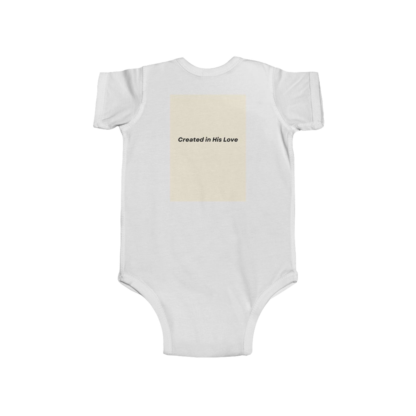 Created in His Love Infant Bodysuit - Adorable Baby Outfit for Newborns