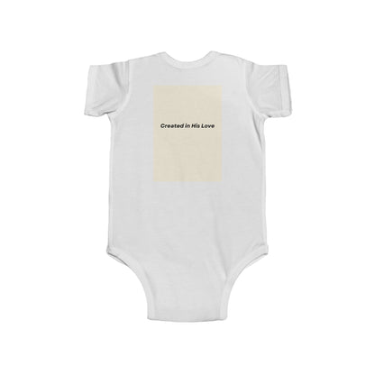 Created in His Love Infant Bodysuit - Adorable Baby Outfit for Newborns