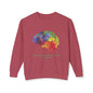 God's Wisdom Rainbow Crewneck Sweatshirt - Unisex Inspirational Apparel