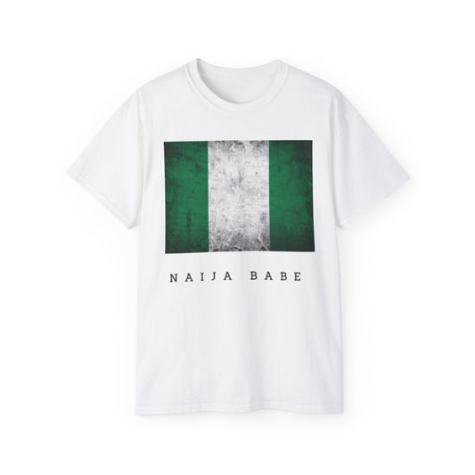 Naija Babe Unisex Ultra Cotton Tee - Celebrate Nigerian Pride