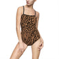 Wild Jungle Print Women's One-Piece Swimsuit - Fashionable Beachwear for Summer Vacations