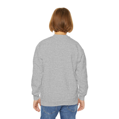 Happy Youth Crewneck Sweatshirt - Bright & Cheerful Comfort for Kids