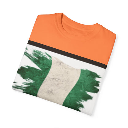 Unisex Nigerian Flag T-Shirt - Naija Boss Graphic Tee