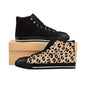 Leopard Print High Top Sneakers for Trendy Women