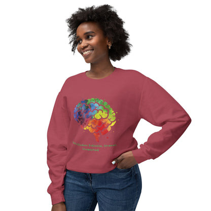 God's Wisdom Rainbow Crewneck Sweatshirt - Unisex Inspirational Apparel