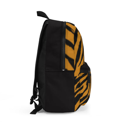 Bold Tiger Print Backpack | Stylish & Functional Adventure Gear